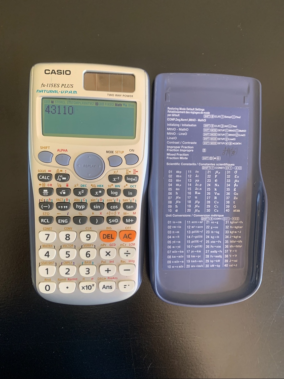 Casio FX115ES Plus Scientific Calculator Tested